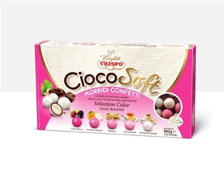 Wedd. Confetti Cioco Soft Selection Rosa - 900g