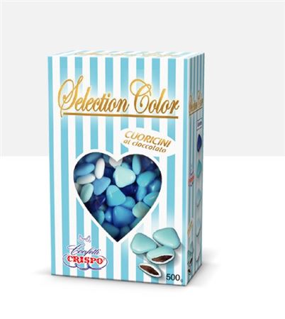 Wedd. Confetti Cuoricini Mignon Celes- 500g