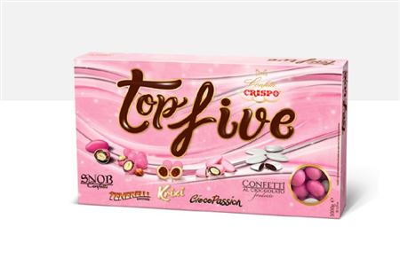 Wedd. Confetti Top Five Mix Selection Rosa - 1kg
