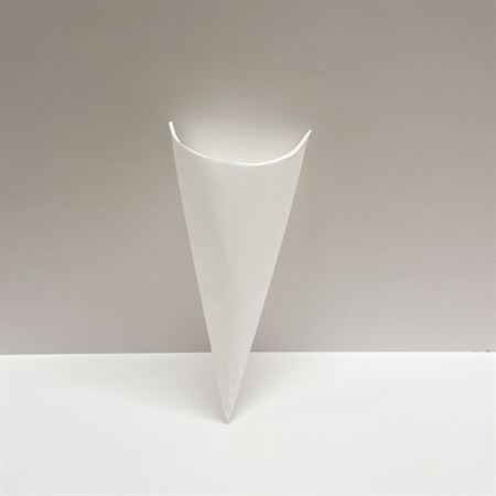 Wedd. Cono Mini Bianco 11.5 X 18.5cm - 25pz