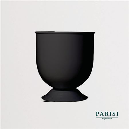 Wedd. Coppa Vaso Fiori Provenza 30x24x35cm - Nero