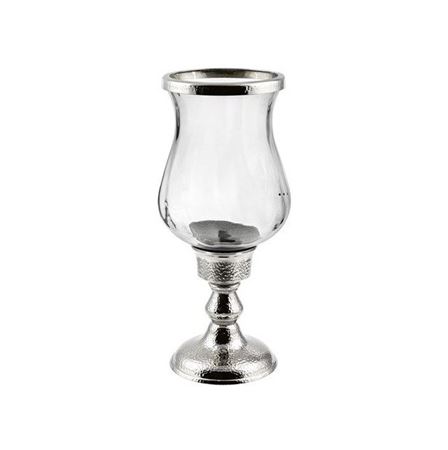 Wedd. P.cand. Hurricane Allum.-vetro H.30 D.14 Cm