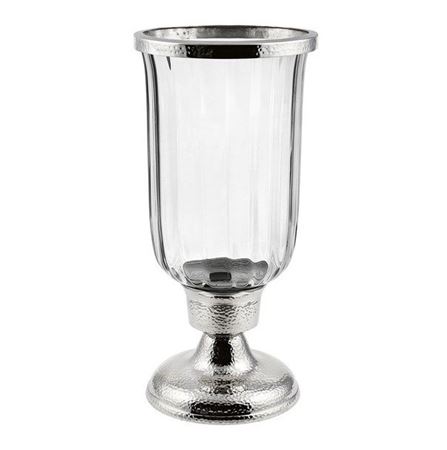 Wedd. P.cand. Hurricane Allum.-vetro H.40 D.18.5cm