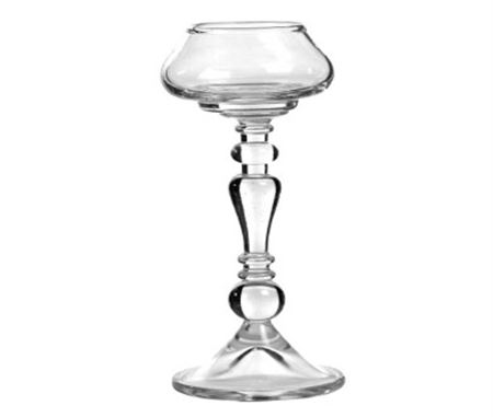 Wedd. P.candela Vetro D8.5 H20.8cm - Trasparente