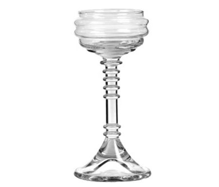 Wedd. P.candela Vetro D8.5 H21cm - Trasparente