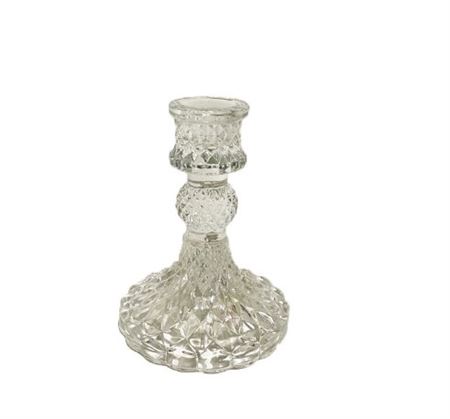 Wedd. P.candela Vetro Stick Trasp. D.3 H.10cm