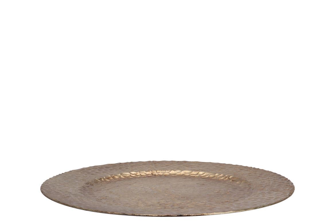 Wedd. Piatto D.33cm Melamine Antique Croco
