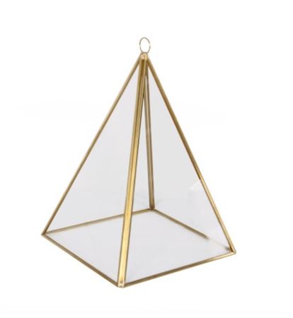 Wedd. Piramide Serretta 13.7x13.7h21.5
