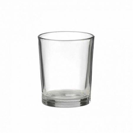 Wedd. Porta T-light Vetro D.5.7 H.6.8cm
