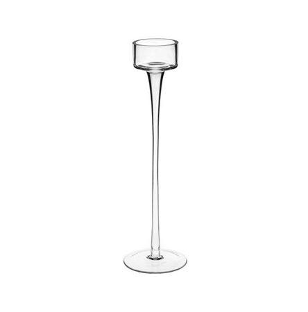 Wedd. Porta T-light Vetro H.26 D.7cm