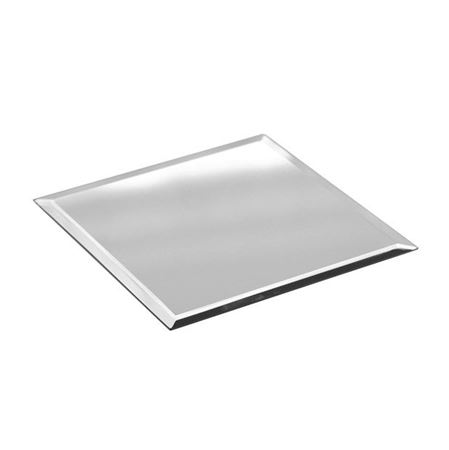 Wedd. Specchio Vetro Quadrato H.4 L.35x35cm