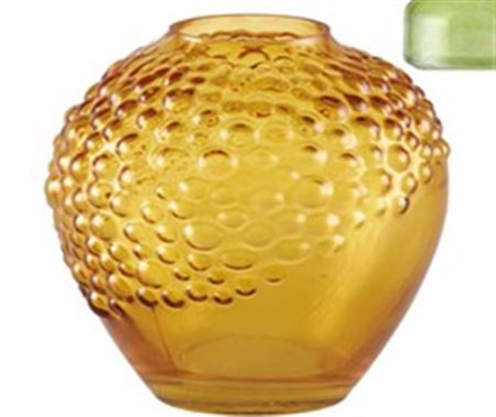Wedd. Vaso Vetro Uva D.18 H.19cm - Verde Lustrato