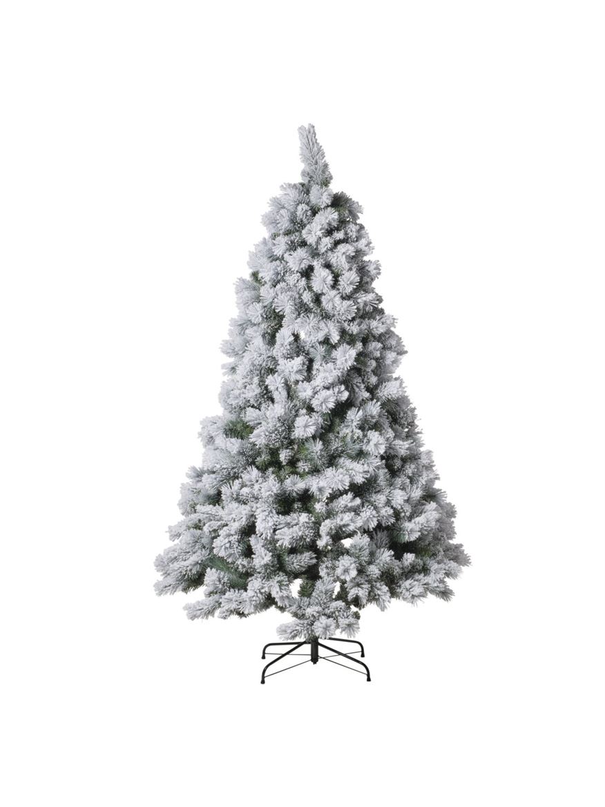 .xmas. Albero Abetone H.240cm - Innevato