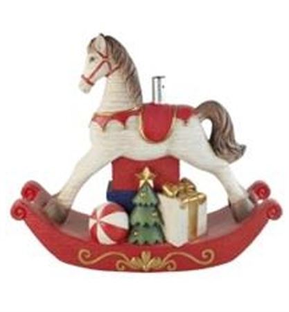.xmas. Base Albero Cavallo 73x20x61cm