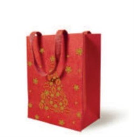 .xmas. Buste Veillèe 18x10h23cm 10pz - Red