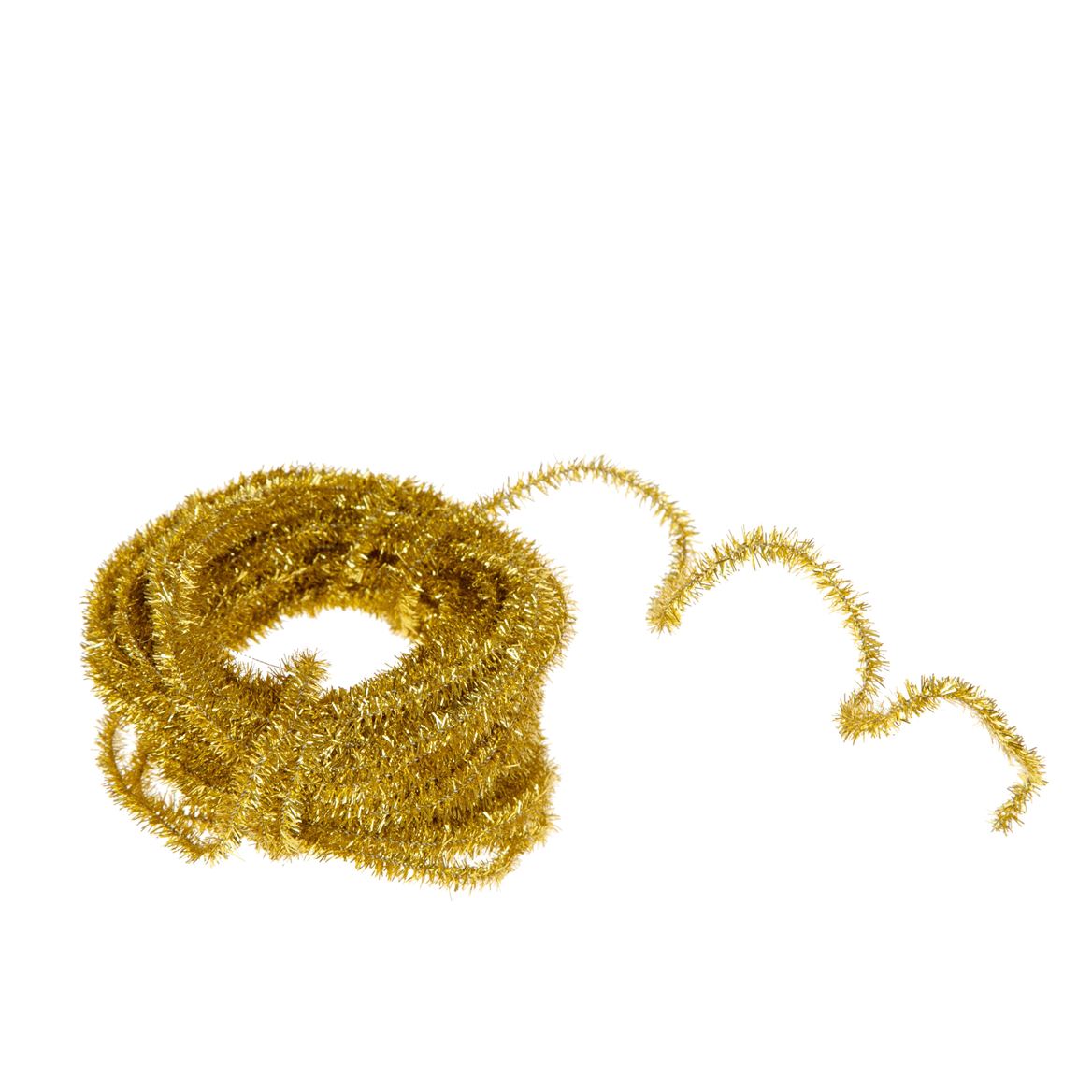 .xmas. Ciniglia 7 Mm Con Ferro 12 Mt - Oro