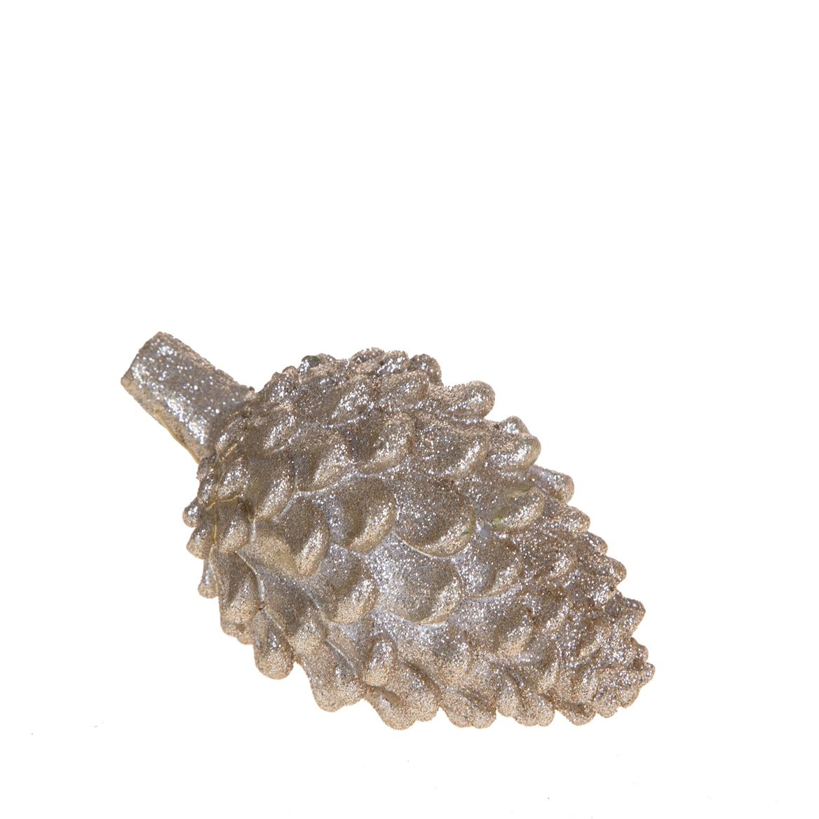 .xmas. Decoro Pigna 12xh7 Cm - Champagne