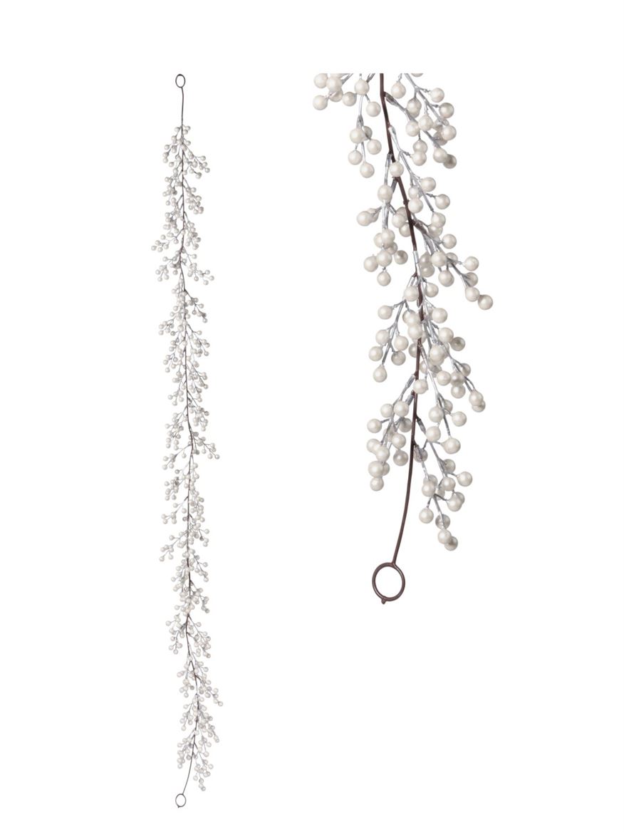 .xmas. Ghirlanda Bacche Cm 180 - Pearlato