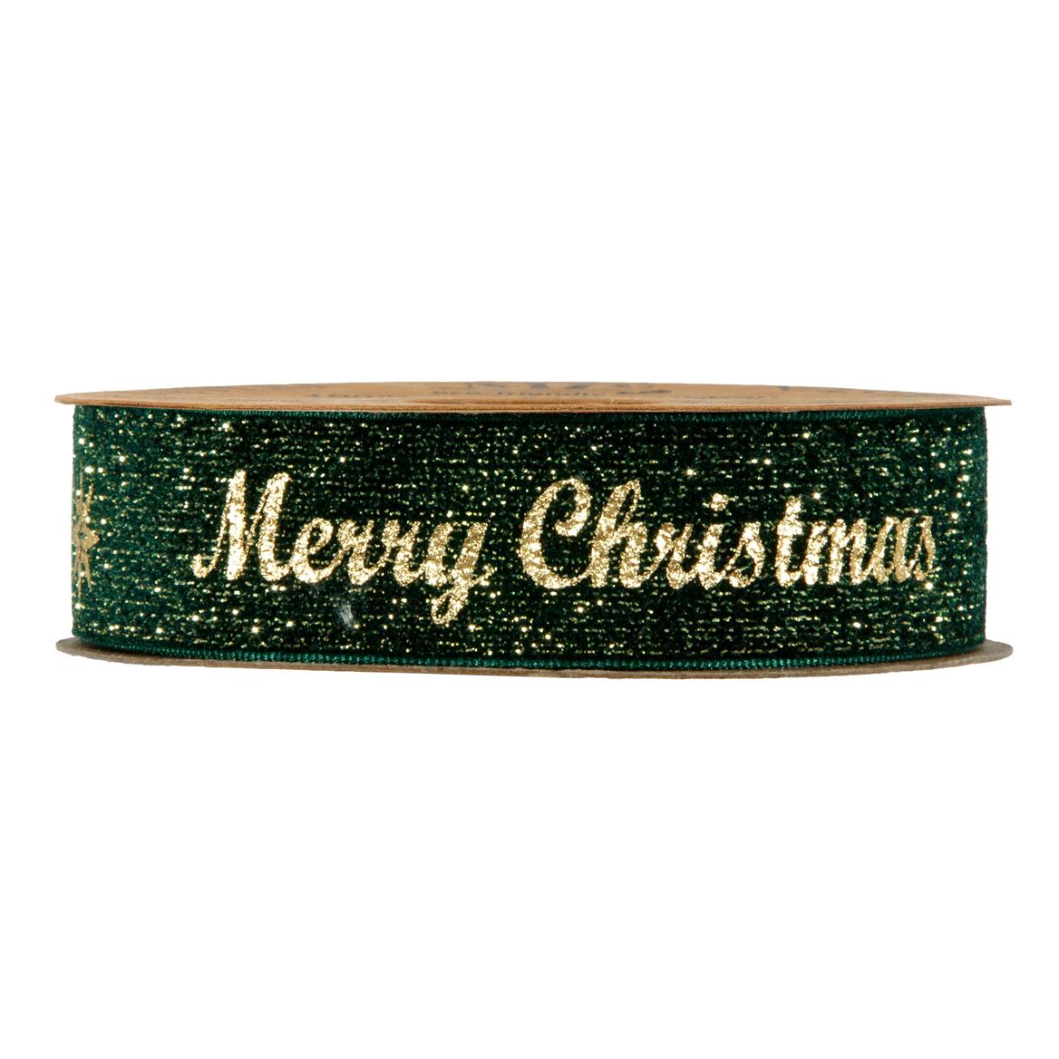 .xmas. Nastri Glit. M. Christmas Mm25x10mt D.green