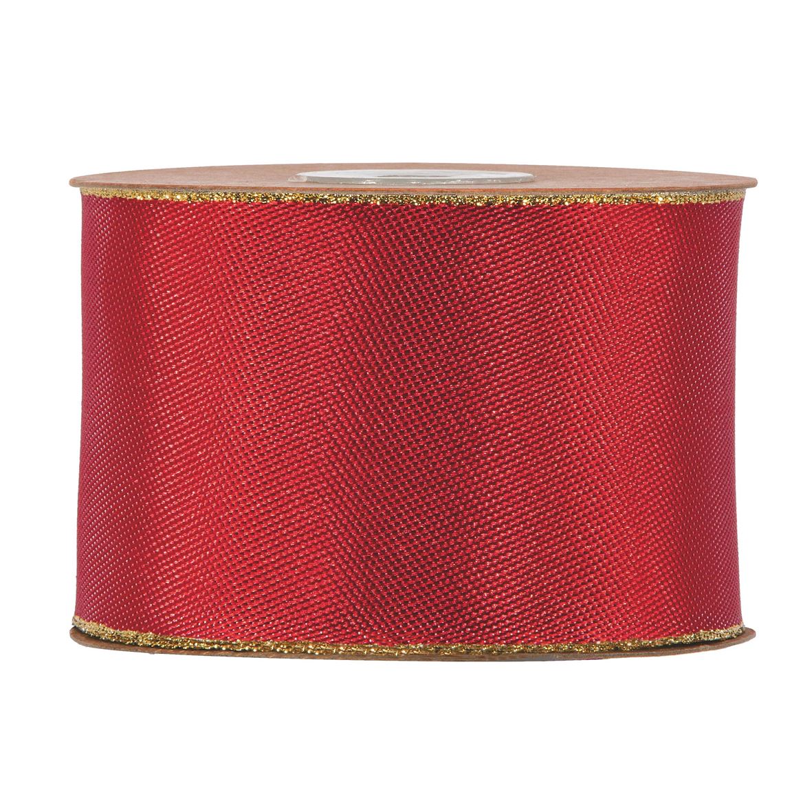 .xmas. Nastri Luxor Mm63x10mt Red