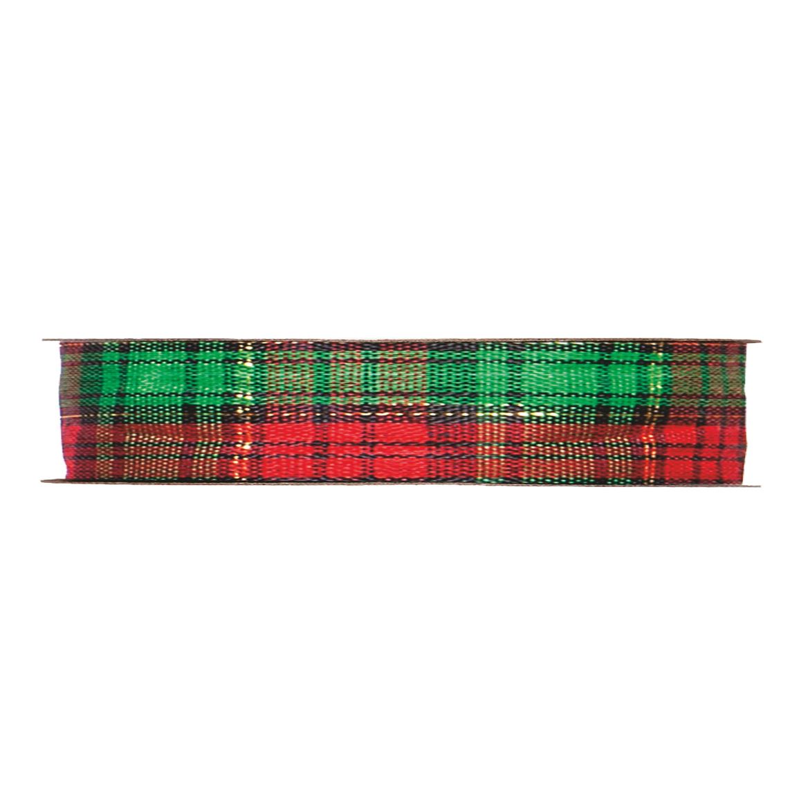 .xmas. Nastri Scozzese Mm25x45mt Red Green