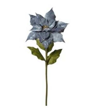 .xmas. Ramo St.natale Velluto 55x55x135cm - Blue