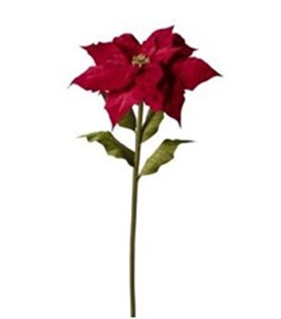 .xmas. Ramo St.natale Velluto 55x55x135cm - Red