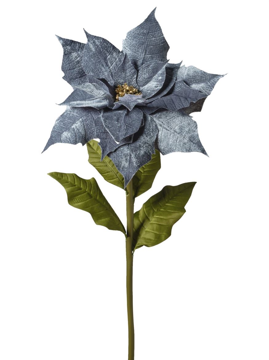 .xmas. Ramo St.natale Velluto 70x70x150cm - Blue