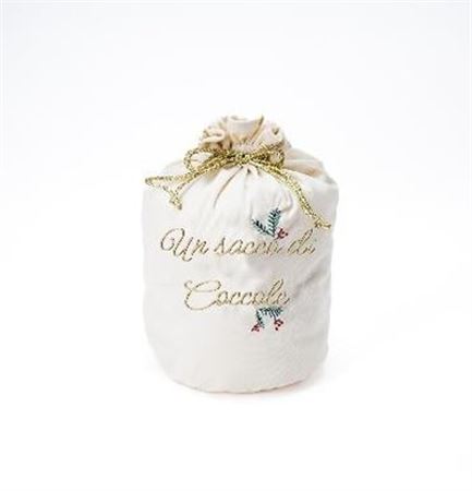 .xmas. Sacco Velluto 22x34cm - Crema