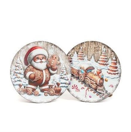 .xmas. Sottopiatto D.40cm Candy Assortiti