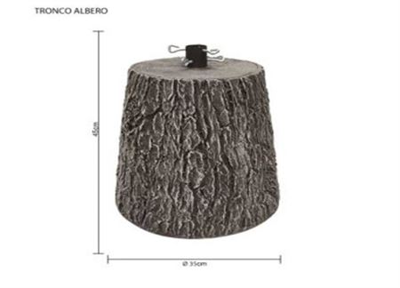 .xmas. Tronco Albero Marrone 45cm - Alberi 210-240