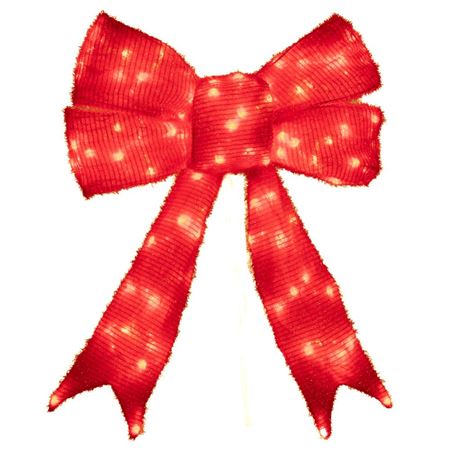 Xmas. Fiocco Led 40x50cm 84led - Red