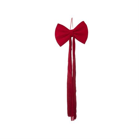 Xmas. Fiocco Velluto 40xh120cm - Bordeaux