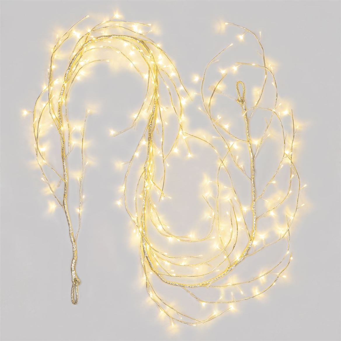Xmas. Ramo 3m 288 Led Luce Fissa - B. Caldo