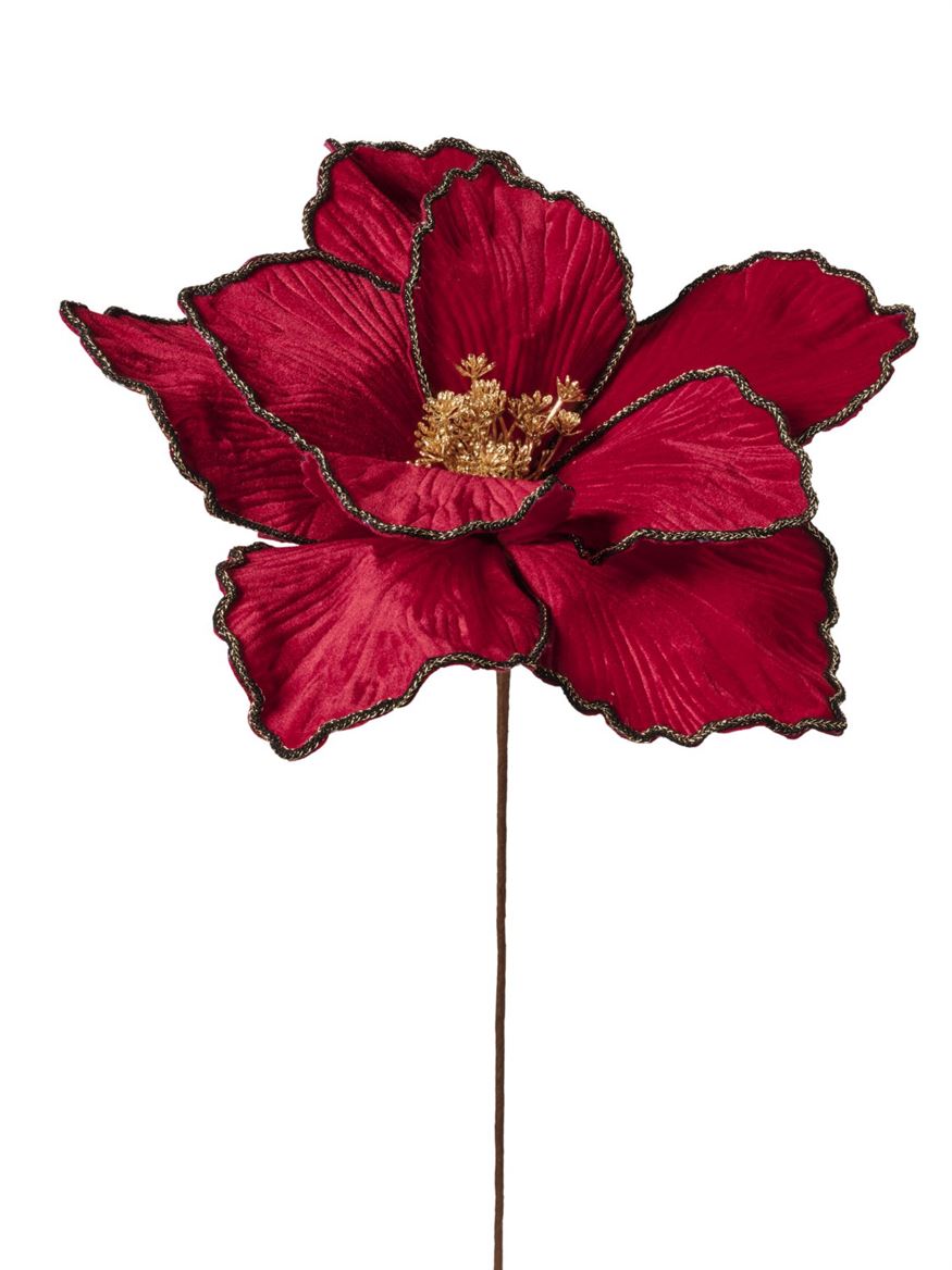 Xmas. Ramo Stella Natale D45 H60cm - Red