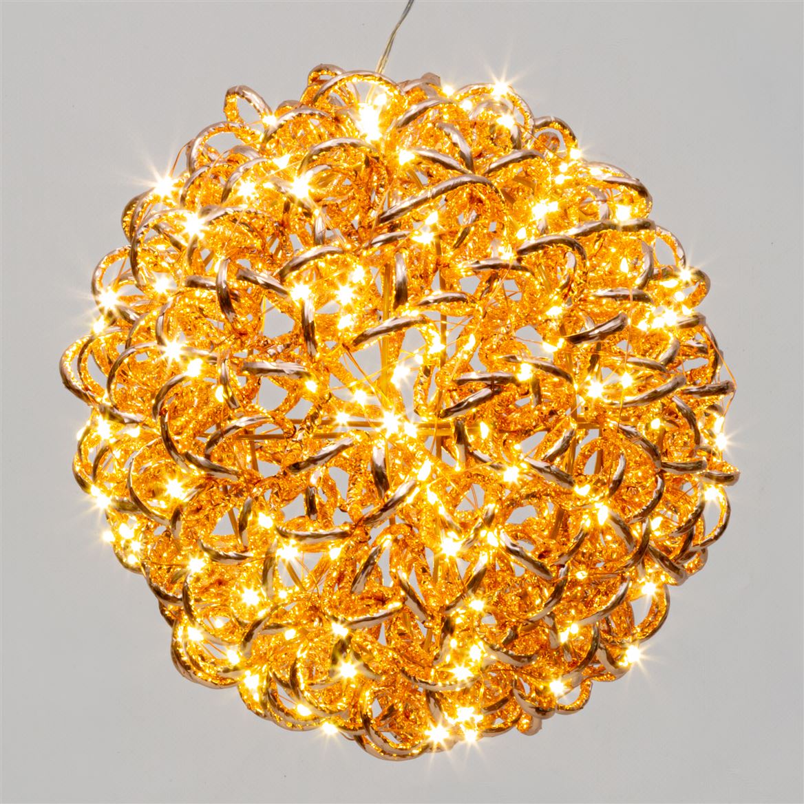 Xmas. Sfera D.25cm Rgm Rose Gold 400 Microled