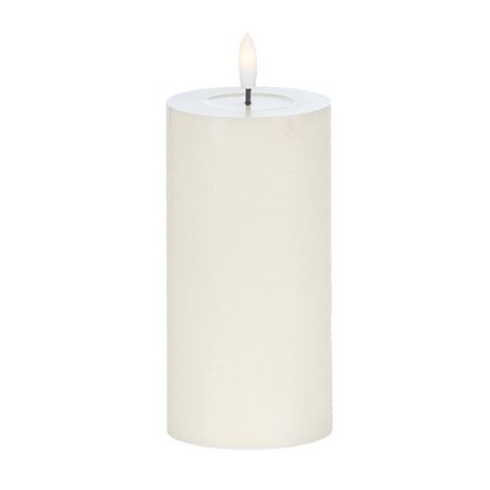 Candele Led. Cero D.7.5 H.15cm - Avorio