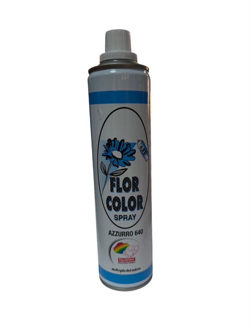Flory. Flor Color Spray Azzurro 640 - 400ml