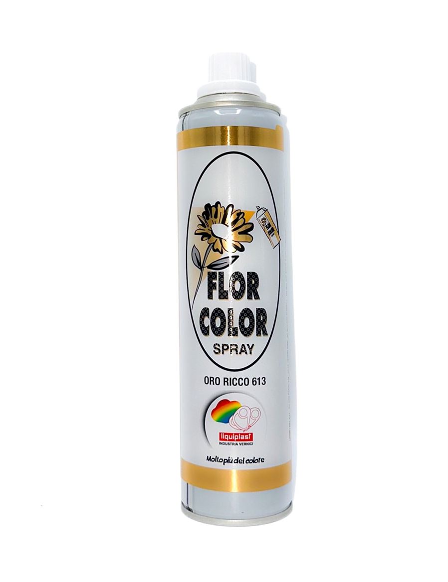 Flory. Flor Color Spray Oro Ricco 613 - 400ml