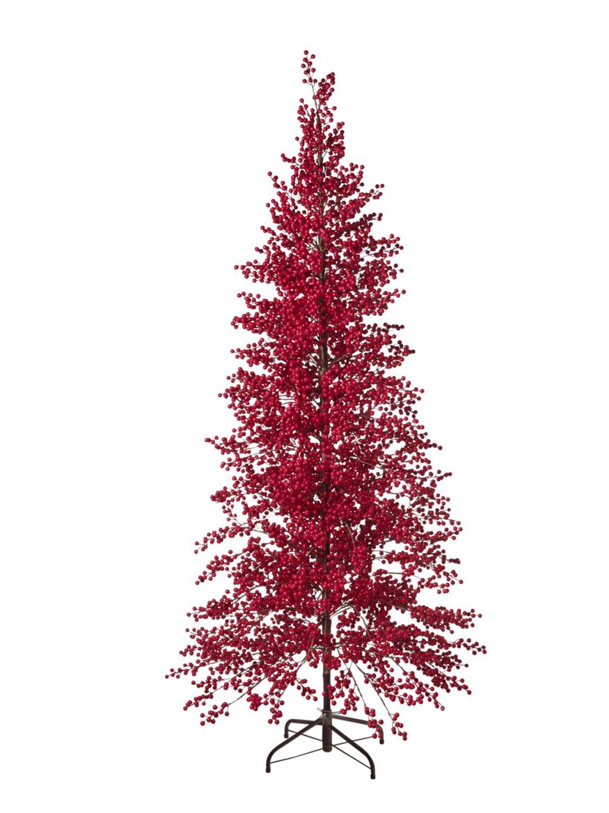 Xmas. Albero Bacche H.210 Cm - Red