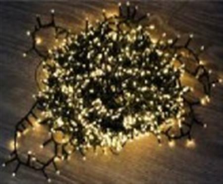 Xmas. Led 2000 Mini Grappolo Bianco Caldo