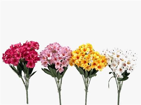 Art. Mazzo Bush Alstromelia 48cm - Lt Purple