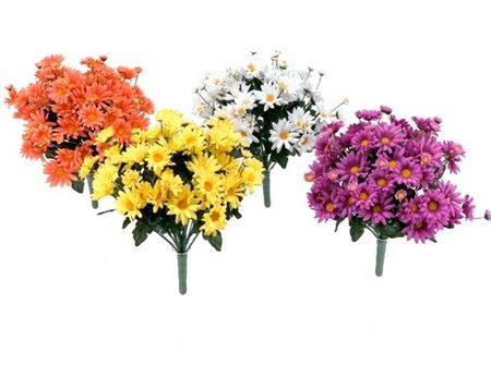 Art. Mazzo Bush Margherite X36 - White