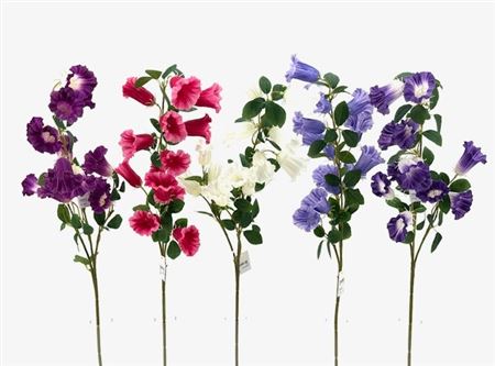 Art. Ramo Campanula 91cm - Beauty White