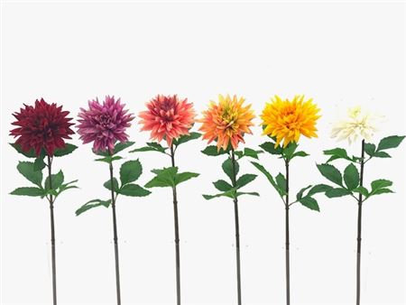 Art. Ramo Dahlia 74cm - White