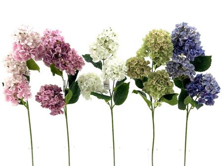 Art. Ramo Hydrangea X3 91cm - White