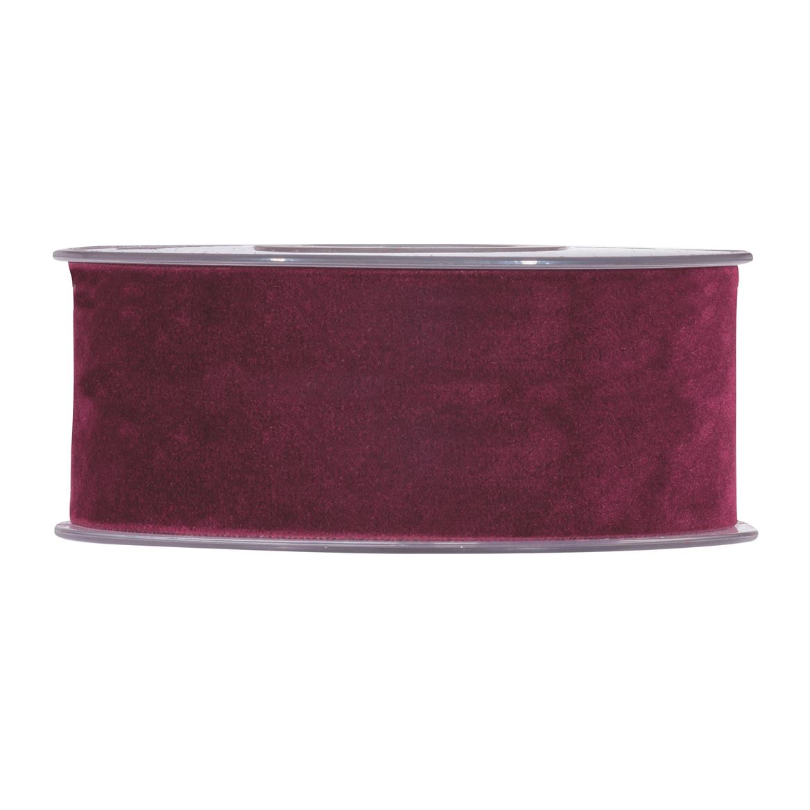 Nastri. Double Velvet Mm40x7mt - Bordeaux