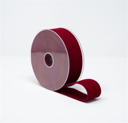 Nastri. Velluto 40x15mt Rosso (07)
