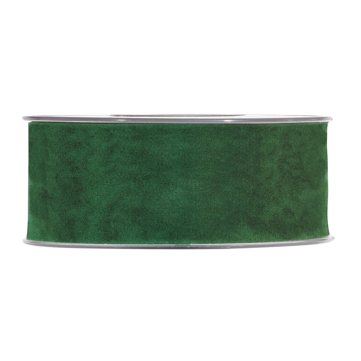 .xmas. Nastri Double Velvet Mm40x7mt - Dark Green