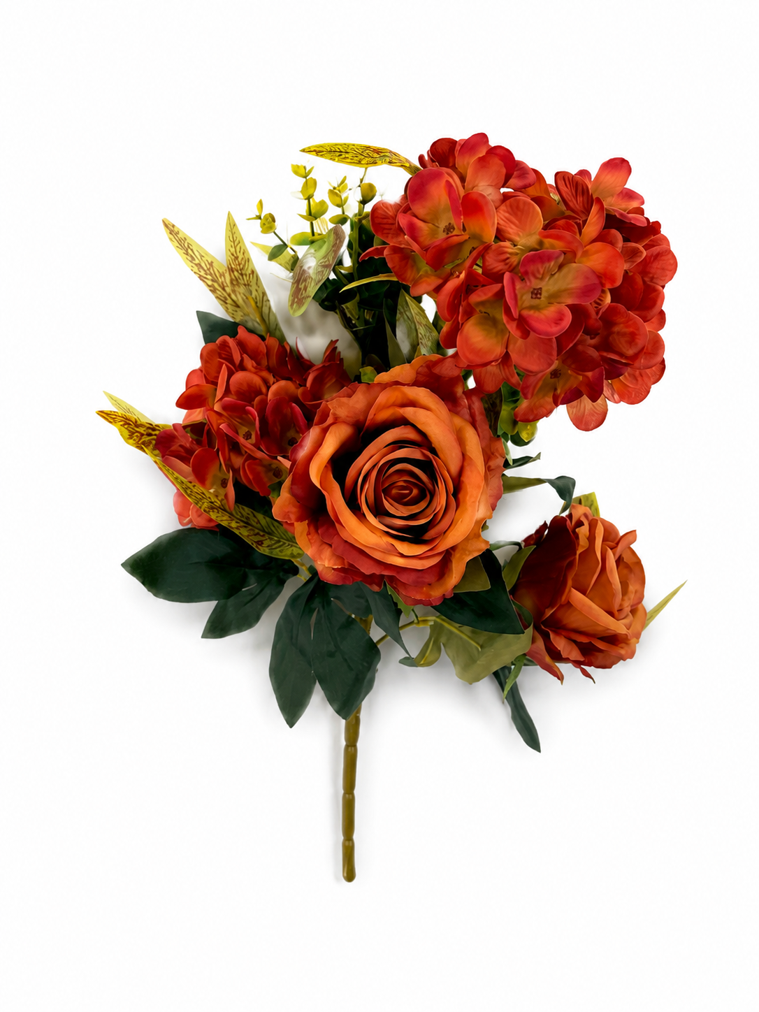 Art. Mazzo Ant. Front Rose/orten. X7 Cm46- Rust